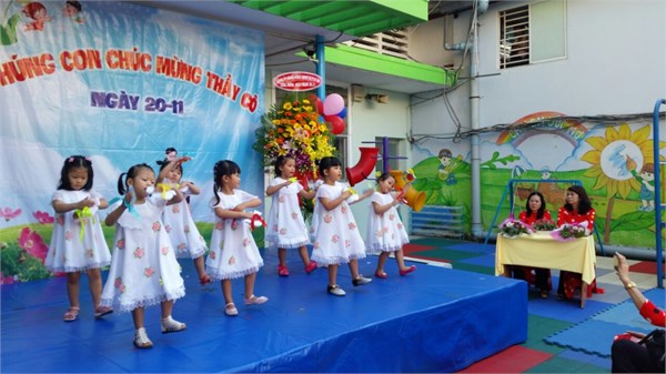 Trường Mầm non 14B kỷ niệm ngày Nhà giáo Việt Nam 20-11-2018